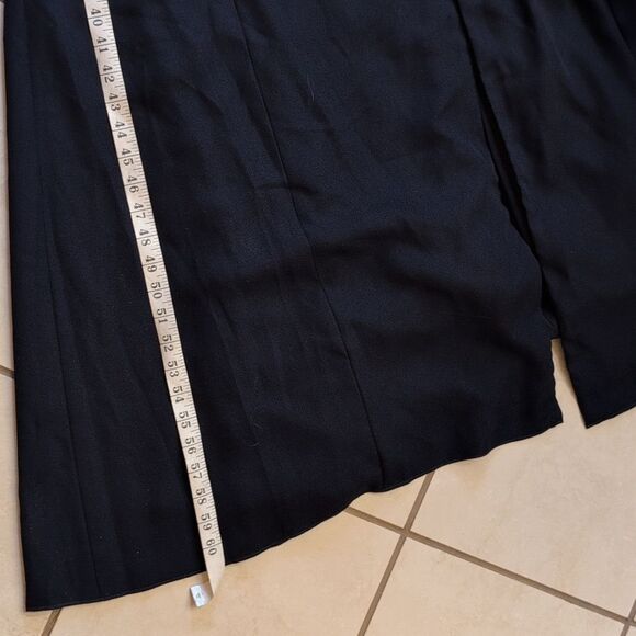 NWT Dessy Collection Dress Criss Cross Back Trumpet Gown Navy Blue 16 - Picture 5 of 12